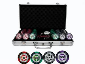 Stars Black 300, фишки с наминалом 14 г, карты пластик 100%