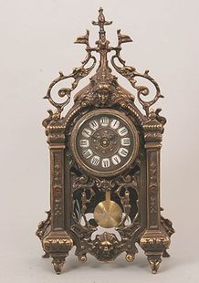 Часы прямоугольн.с маятником код:5514