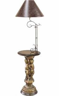 Светильник напольный с ковкой 